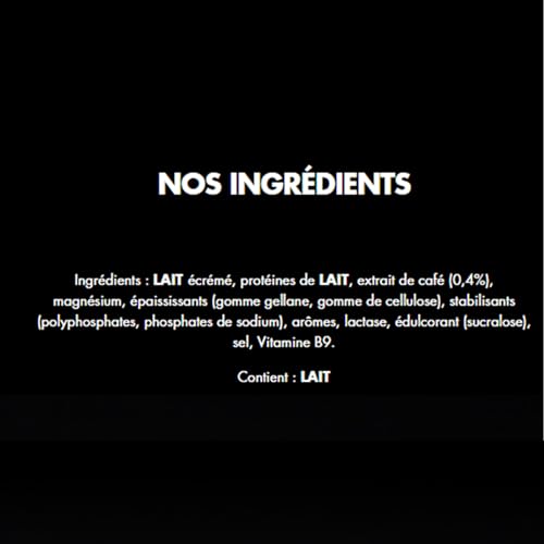 Detalle de HiPRO Boisson protéinée goût caramel café – 330 ml, Lot de 8x330 ml