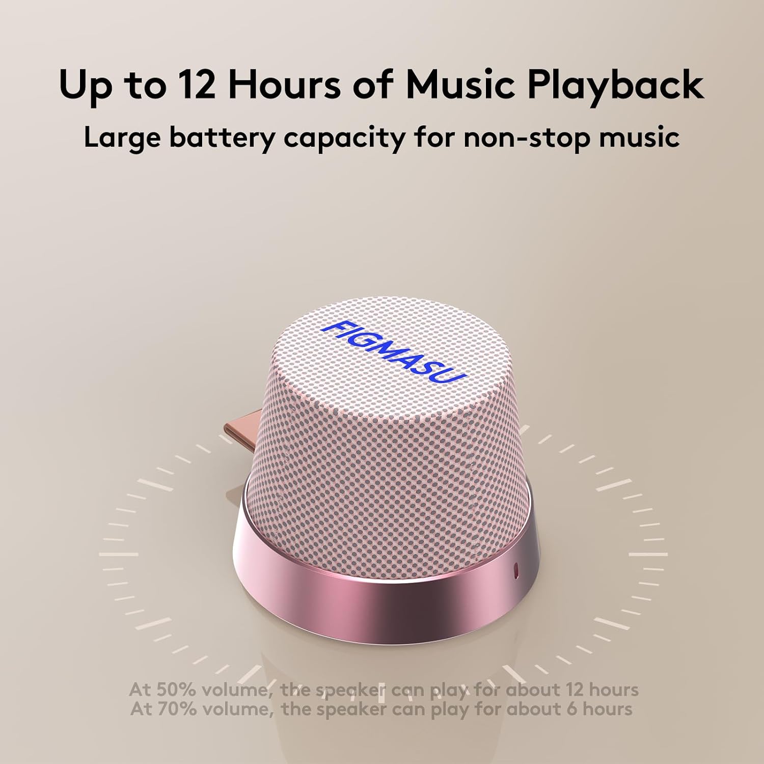 Thumbnail 6 de FIGMASU Bluetooth Speakers Magnetic Mini Portable