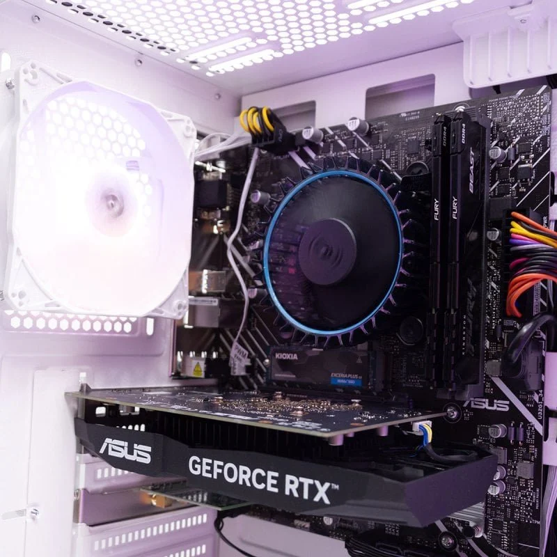 Thumbnail 3 de PcCom Lite Intel Core i5-12400F / 16GB / 1TB SSD / RTX 3050 Blanco V2 — gaming y productividad equilibrados