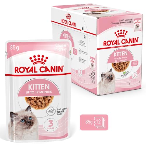 Detalle 2 de Royal Canin Kitten Comida Húmeda 12 x 85 g: para gatitos en crecimiento