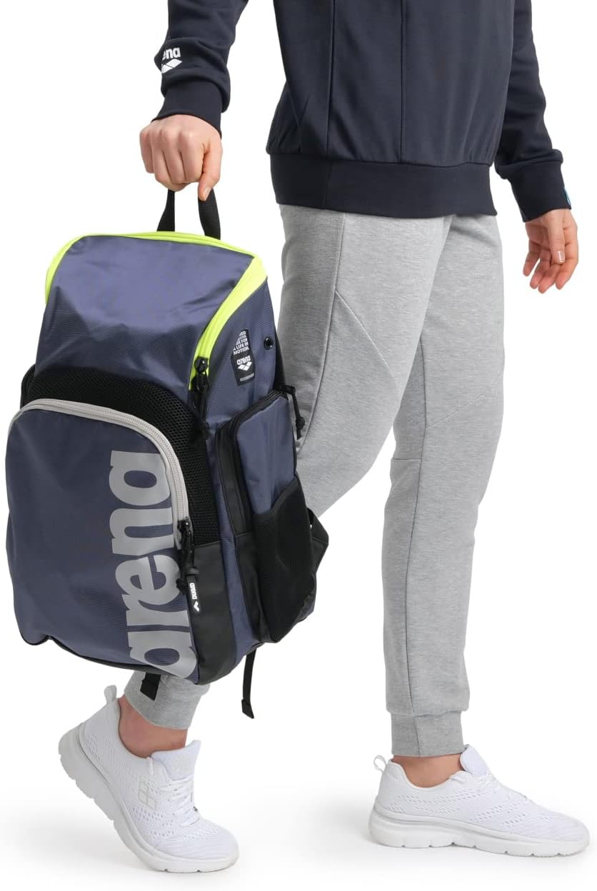 Detalle de ARENA Spiky III Backpack 35 L Rucksack – Unisex, wasserabweisend, Trainings- und Freizeitbegleiter