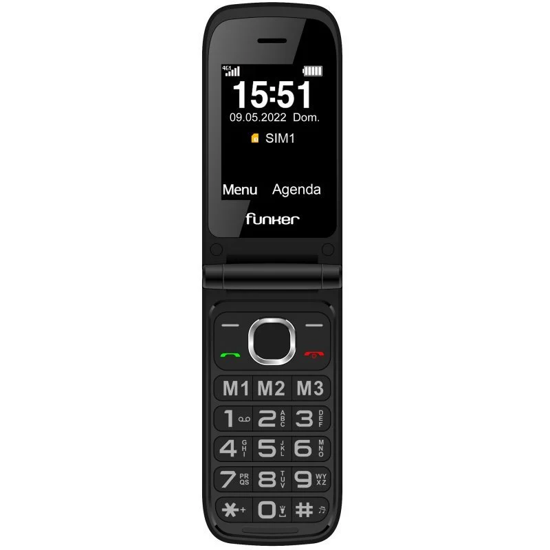 Thumbnail 2 de Funker C200 Teléfono para mayores negro libre