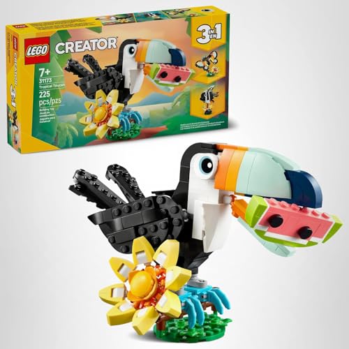 Thumbnail 7 de LEGO Creator 3 in 1 Wild Animals: Tropical Toucan 31173