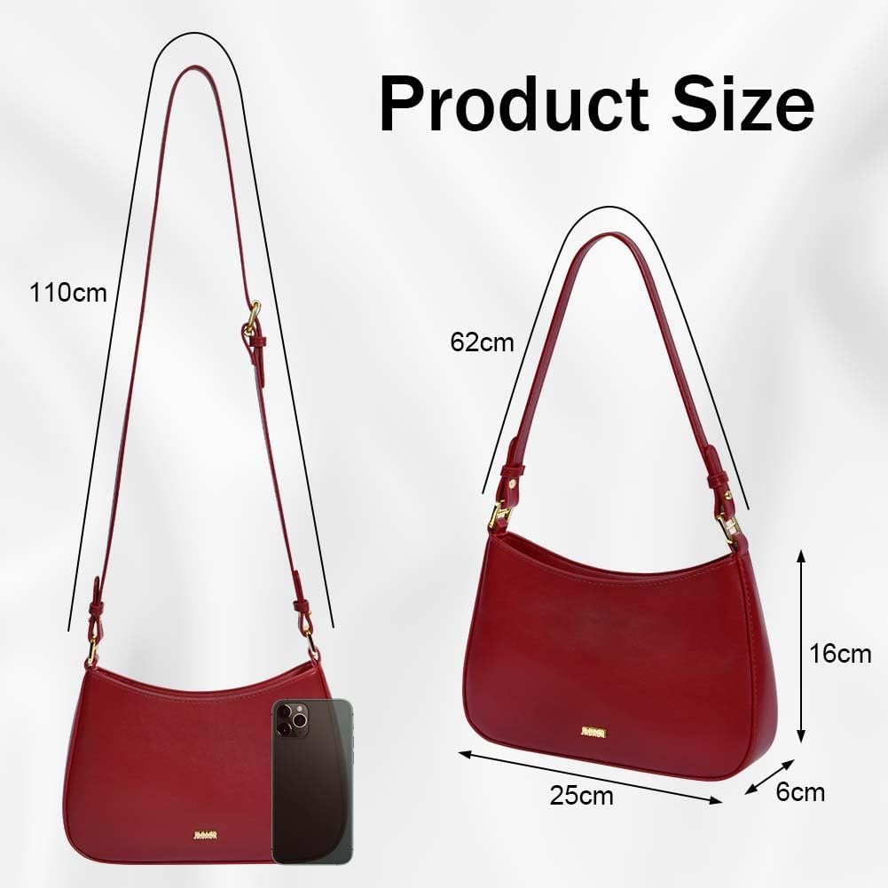 Detalle de Aucuu Borsa a Tracolla da Donna Piccola – stile Y2K retrò, pelle PU di qualità