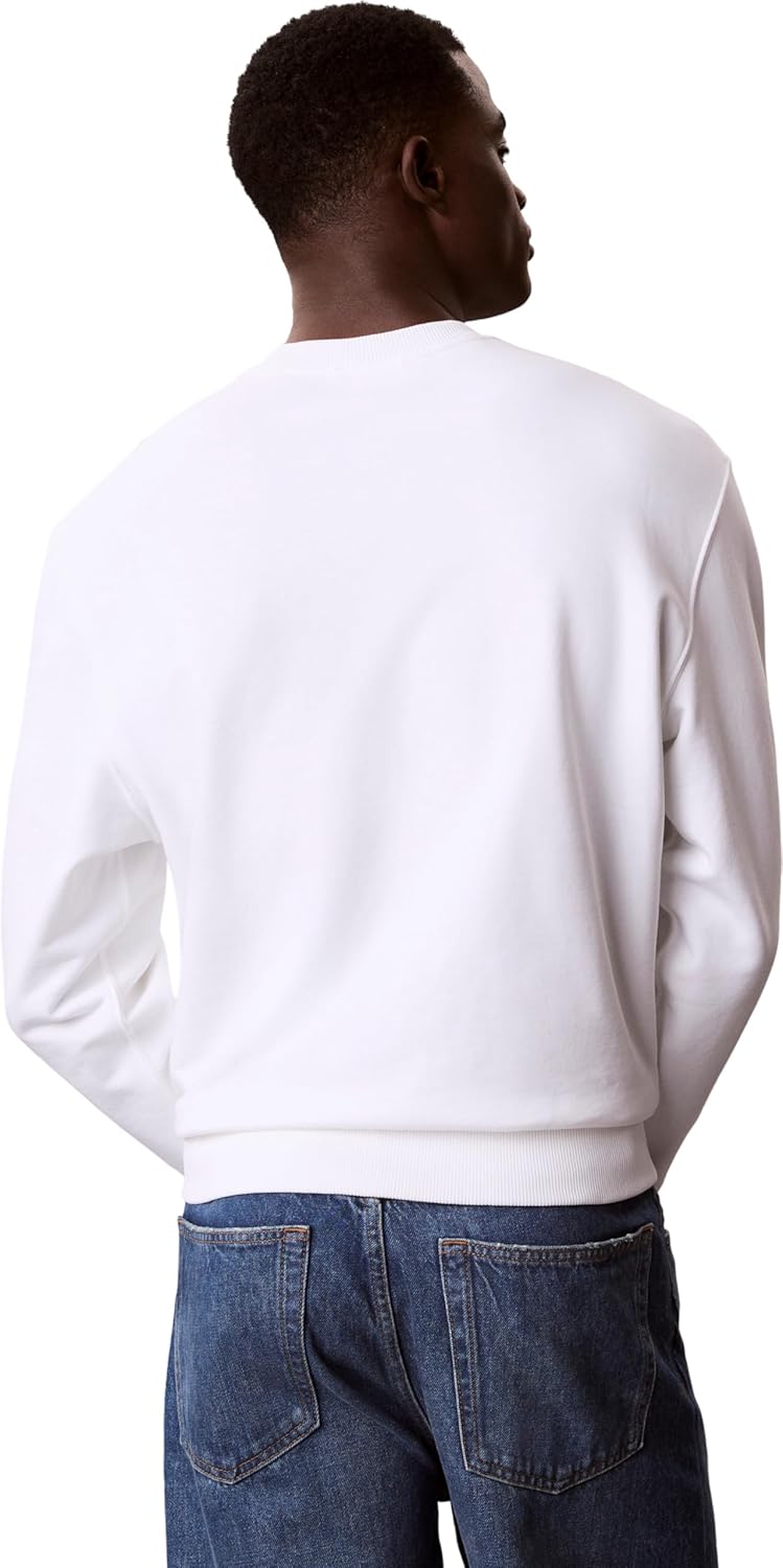 Thumbnail 1 de Calvin Klein Men’s Round Neck Terry Badge Sweatshirt