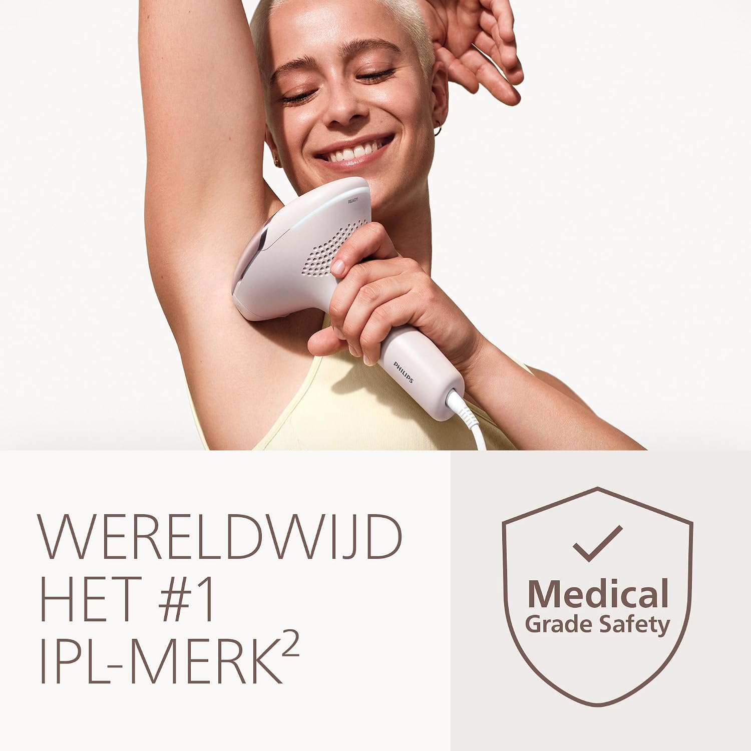 Detalle 2 de Philips Lumea 9000 BRI938/00 IPL-ontharingsapparaat met 3 opzetstukken