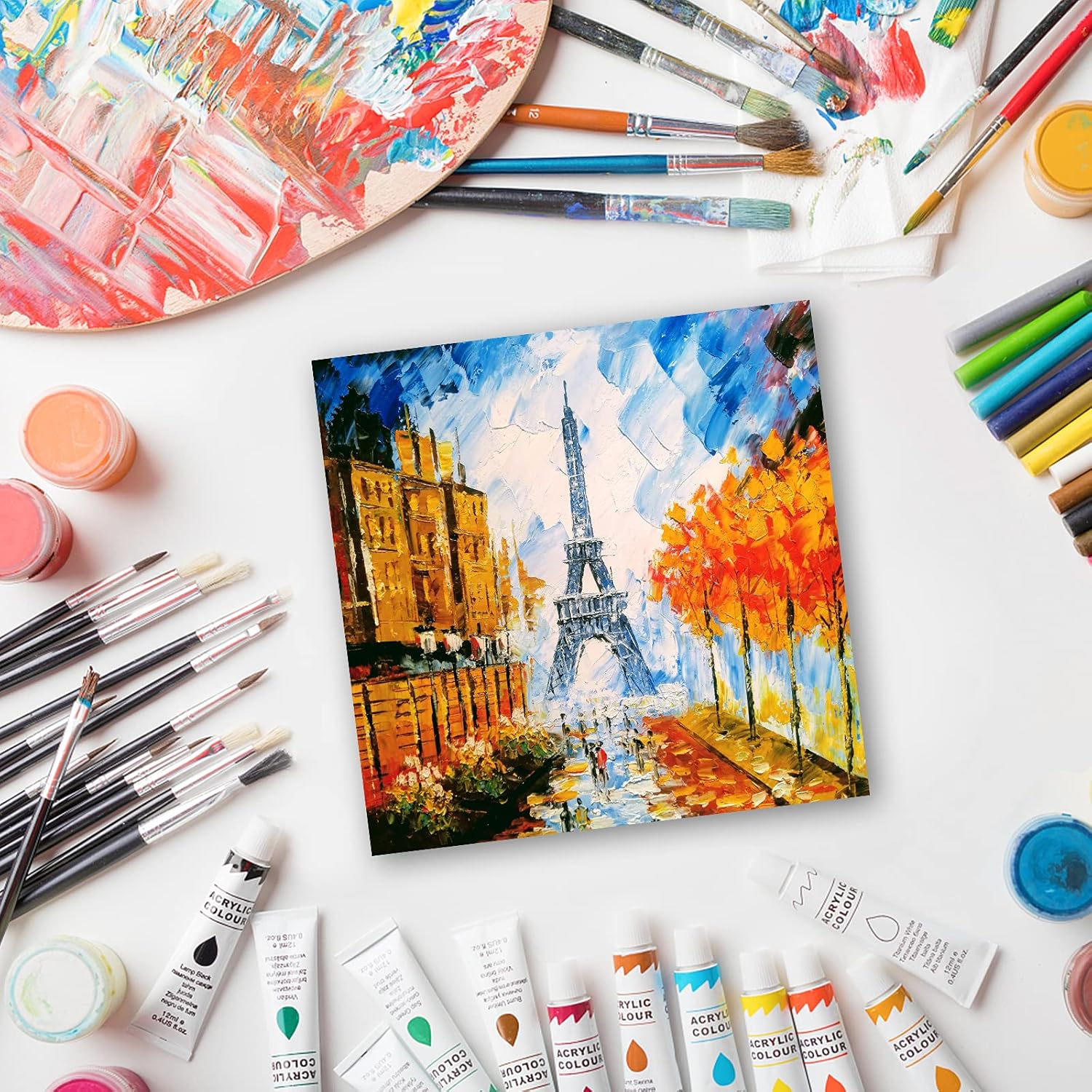 Thumbnail 4 de Canvas 20 x 20 cm 10-pack for painting
