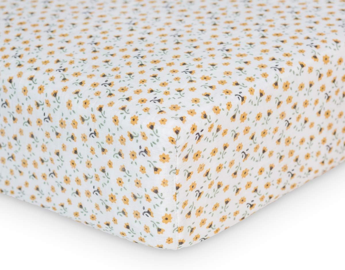 Detalle de Lulujo Muslin Crib Sheets 28 x 52 in