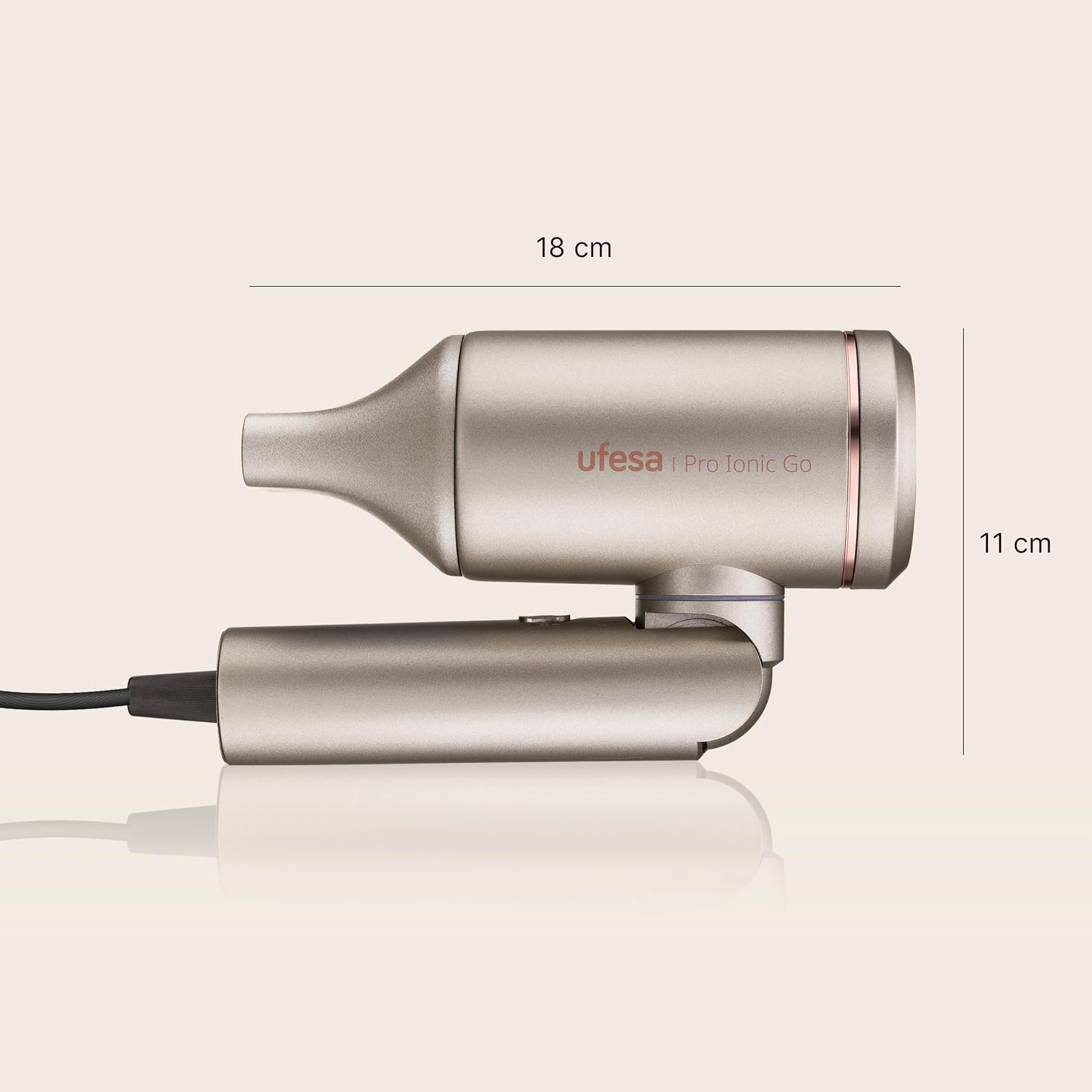 Detalle 2 de Ufesa Pro Ionic Go 60306110 – suszarka do włosów z jonizacją