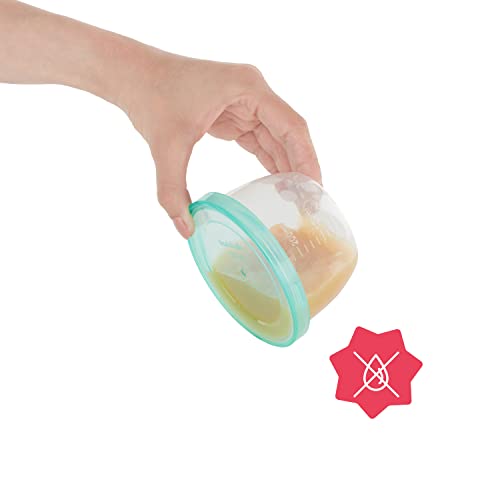 Detalle 2 de Badabulle Pots de Conservation Badabowls – Lot de 12 boîtes de 250 ml, 100% hermétiques, fabriquées en France
