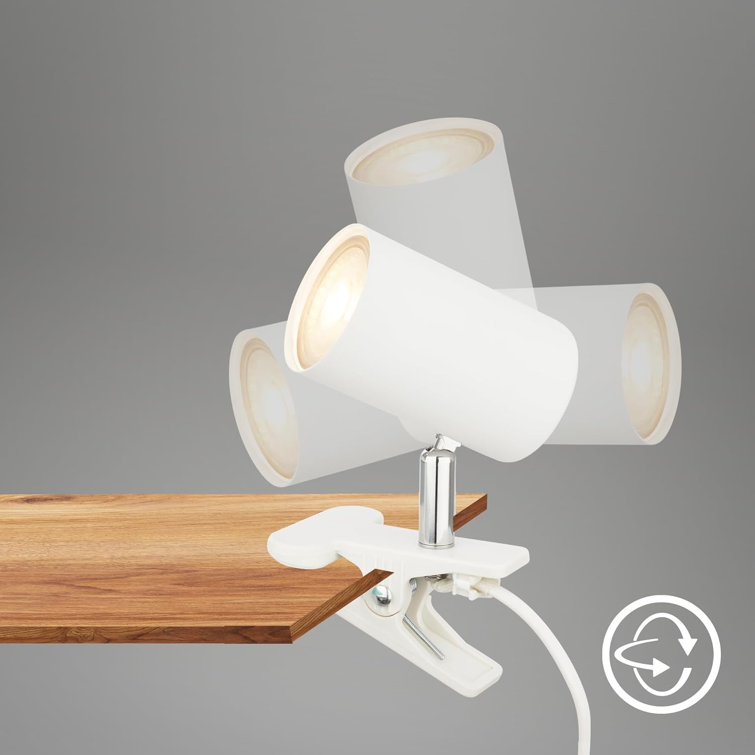 Thumbnail 1 de BRILONER Lampe de bureau orientable 16,5 cm 📷