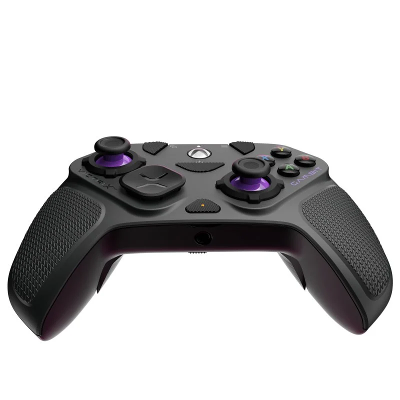 Detalle 2 de Victrix Gambit Dual Core Gamepad Gris de PDP: rendimiento de torneo a tu alcance