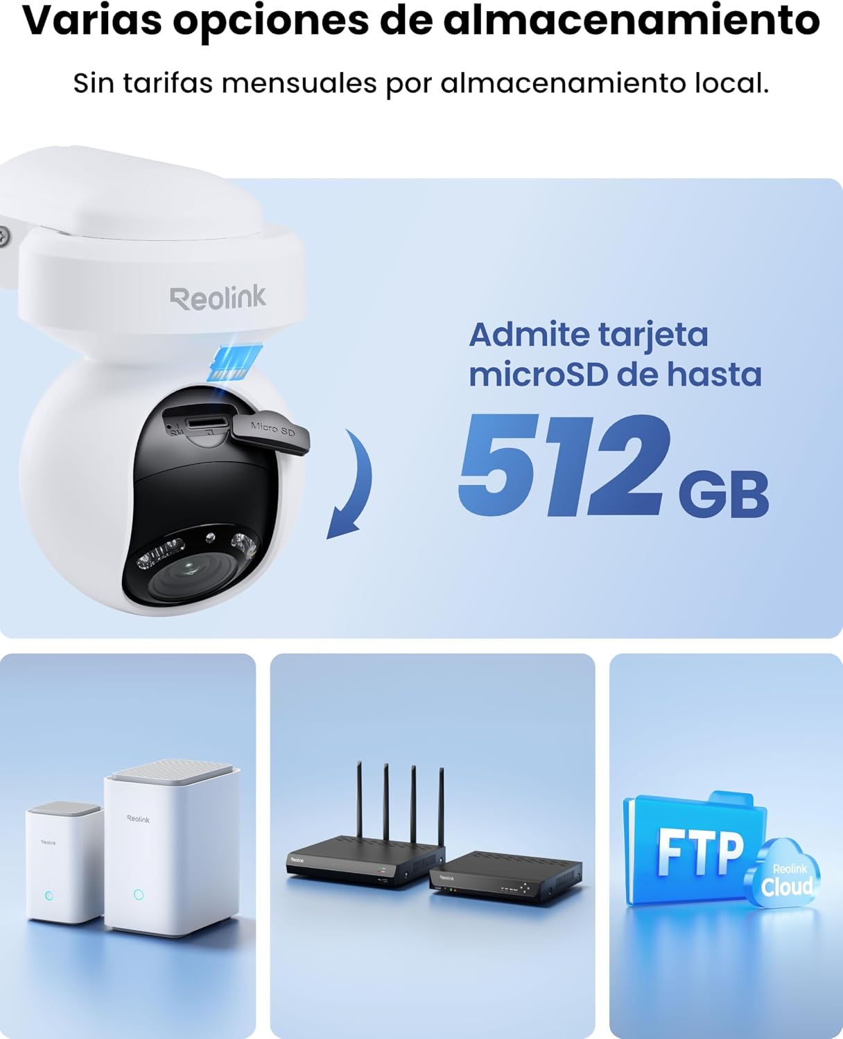 Thumbnail 6 de Reolink 4K PTZ Cámara Vigilancia WiFi Exterior 8MP