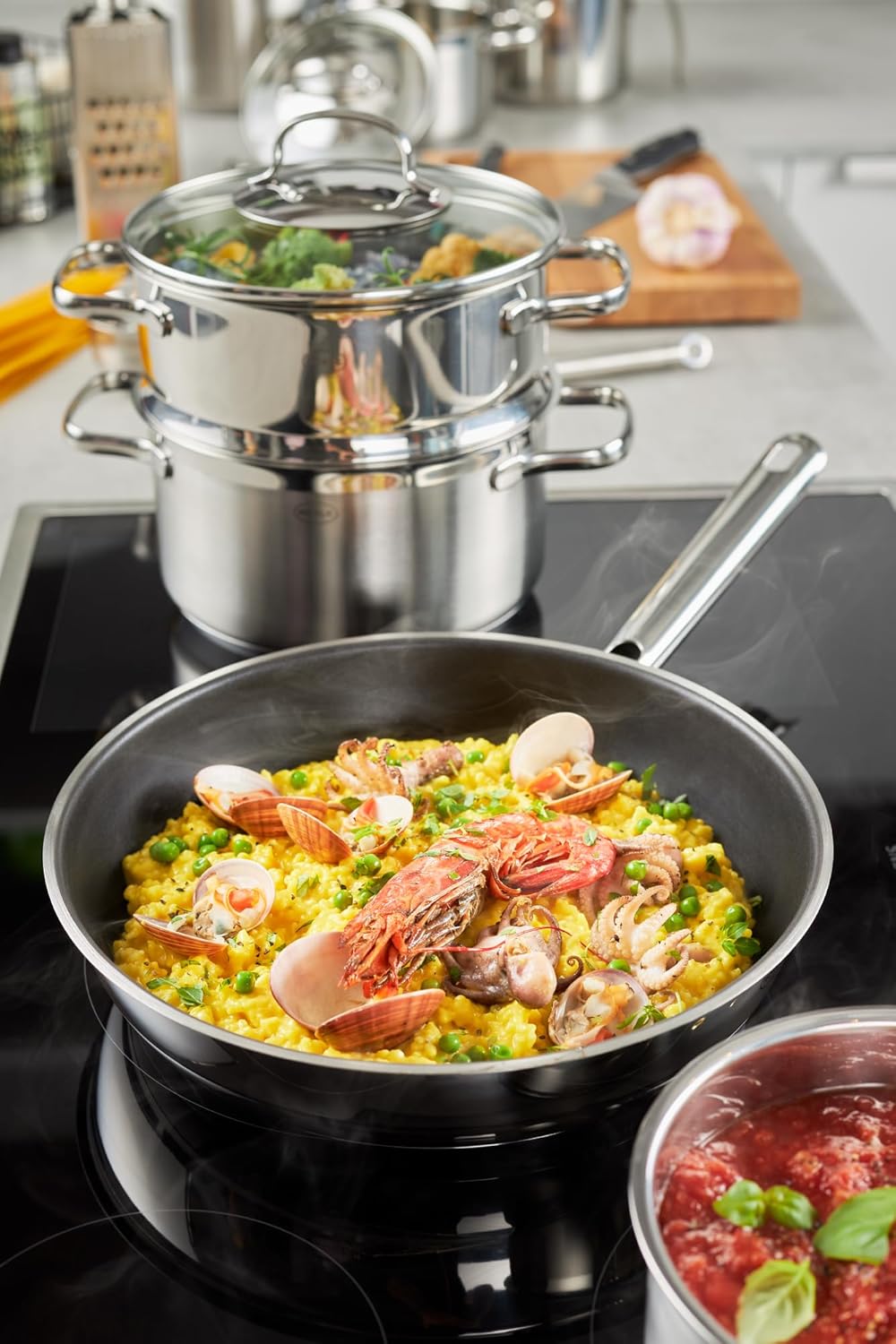 Thumbnail 3 de RÖSLE Elegance Sartén 32cm Inox Antiadhesiva y Apto para Inducción