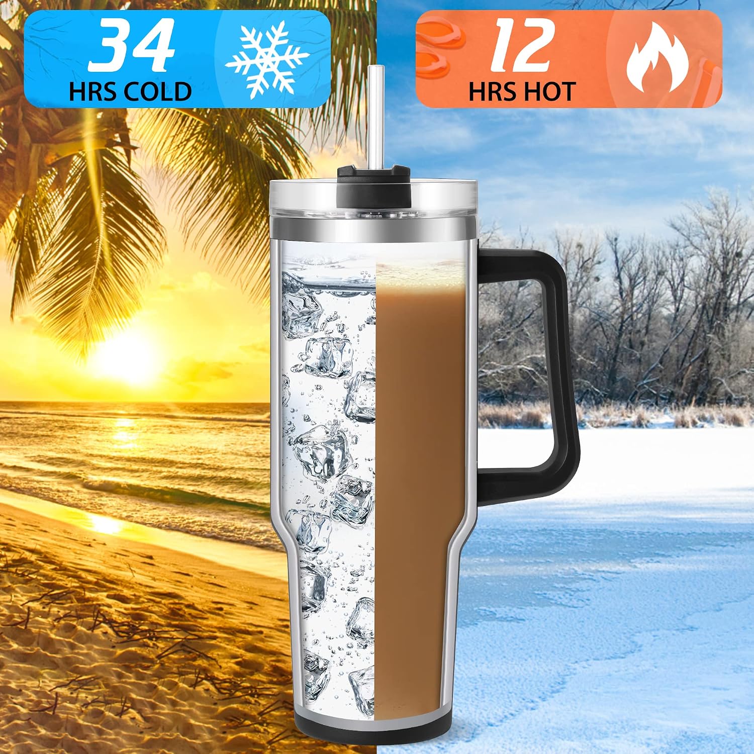 Detalle de TaroKitc Insulated Tumbler, 40 oz