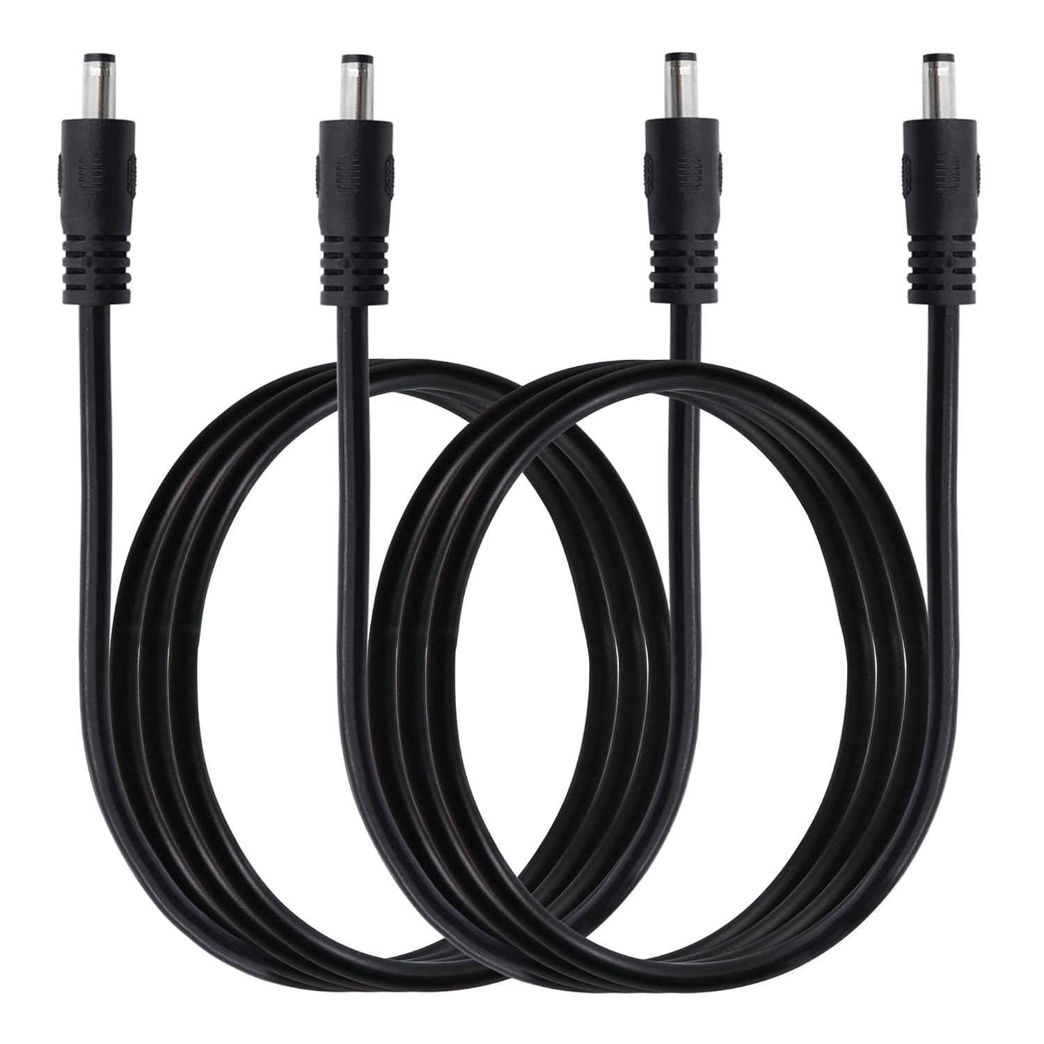 Thumbnail 6 de LANMINGLEL DC 5.5x2.1mm Power Adapter Cable 3.3ft 12V DC Extension Cord 2-Pack (Male to Female)