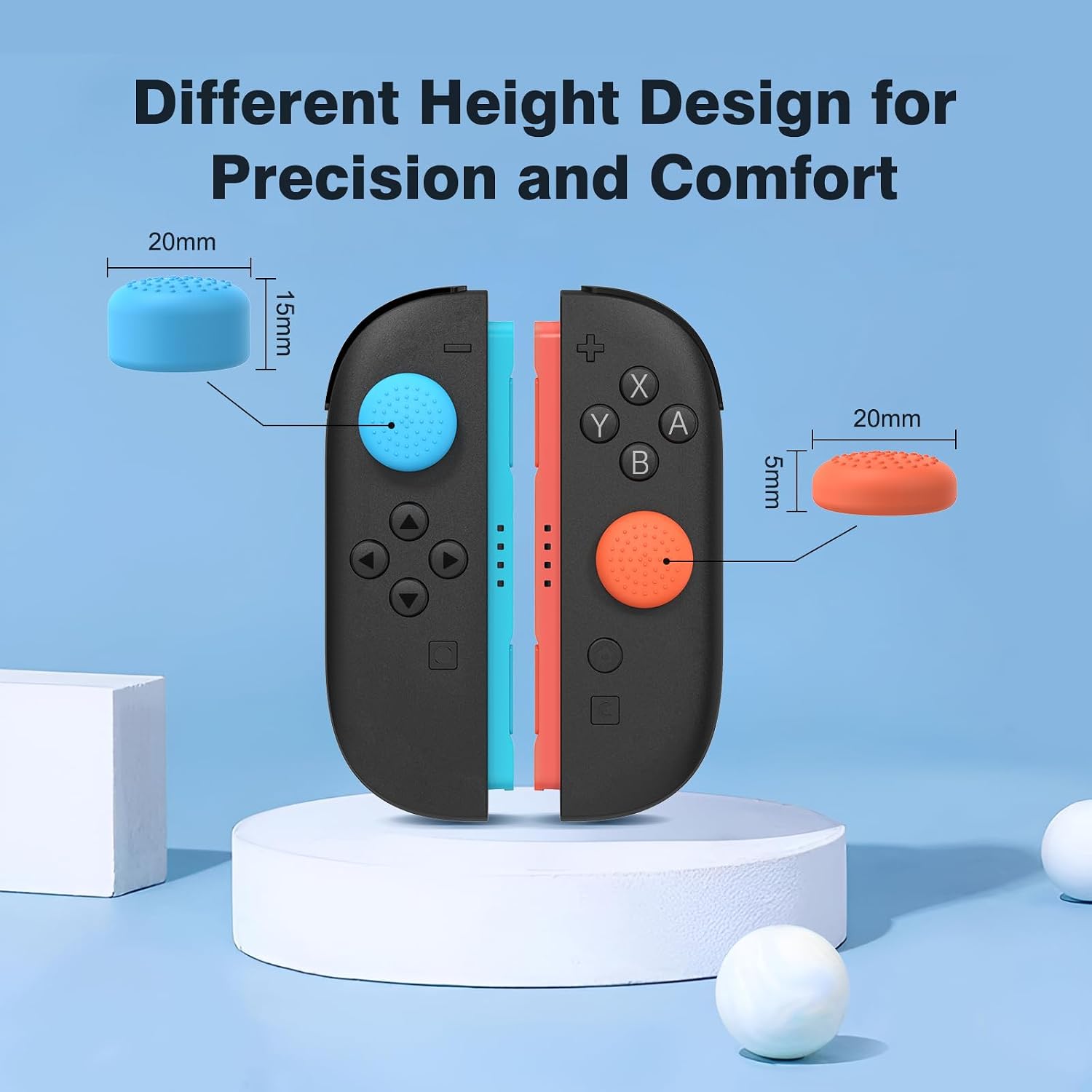 Thumbnail 6 de WEOTOO 8 Pack Thumb Grips for Switch 2