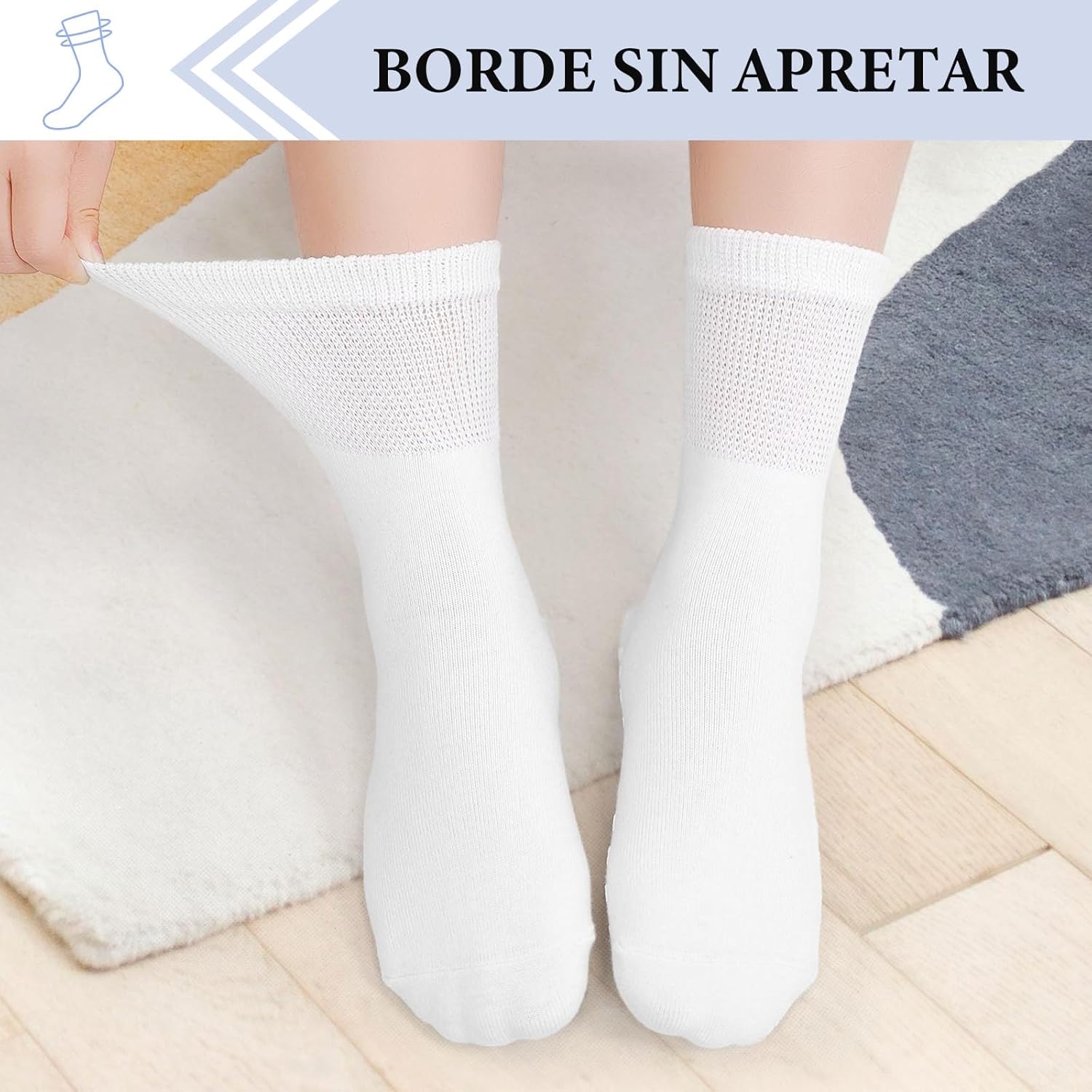 Thumbnail 5 de ZAKASA Calcetines antideslizantes mujer 5 pares