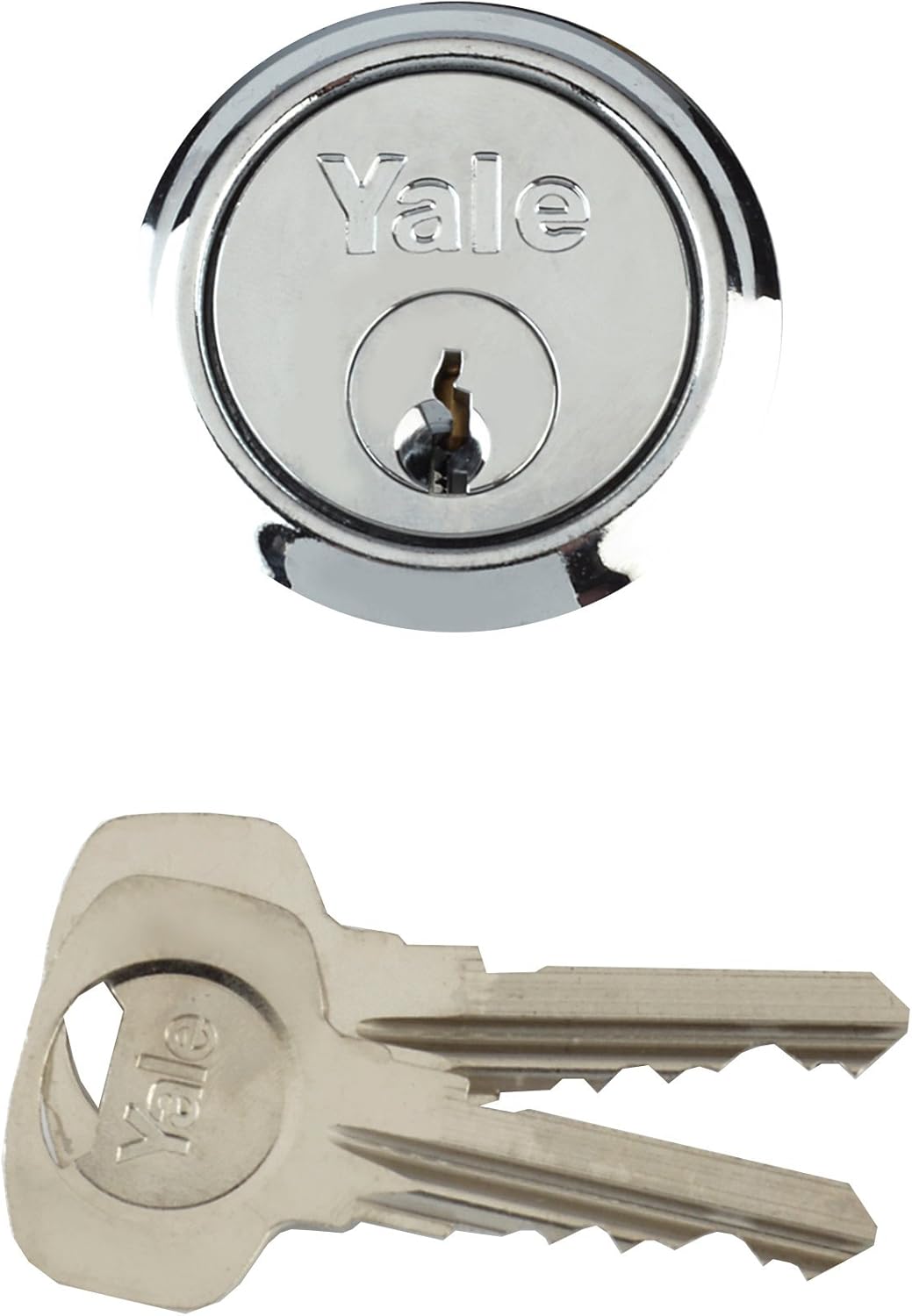 Thumbnail 3 de Yale Replacement Rim Cylinder (P-6KP1109-PB) for 38–57 mm Doors