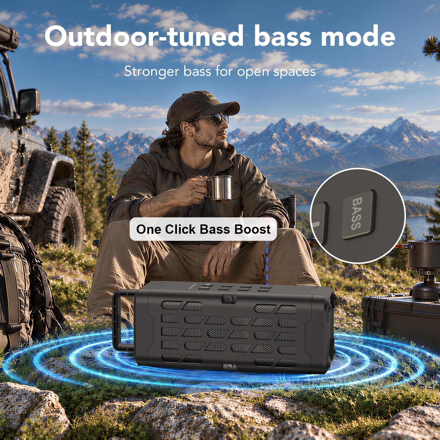 Thumbnail 4 de Energizer Bluetooth Speaker with IPX7 Waterproofing