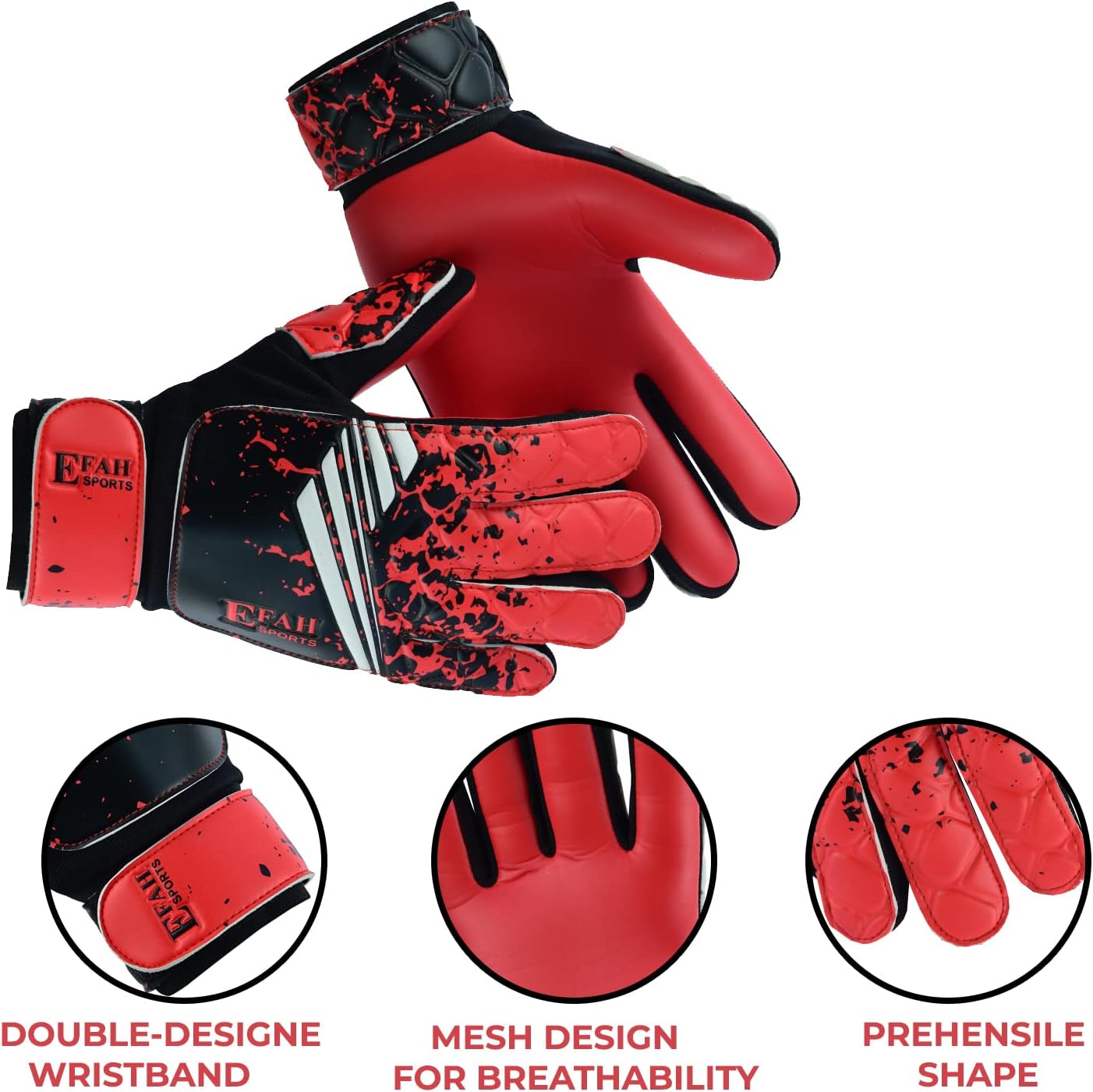 Thumbnail 1 de EFAH SPORTS Football Goalkeeper Gloves