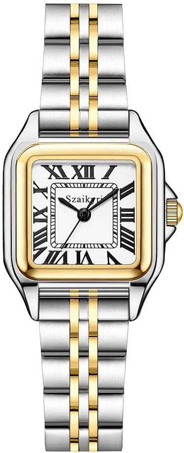 Detalle de Montre Szaikyri Classique Carrée pour femme à chiffres romains