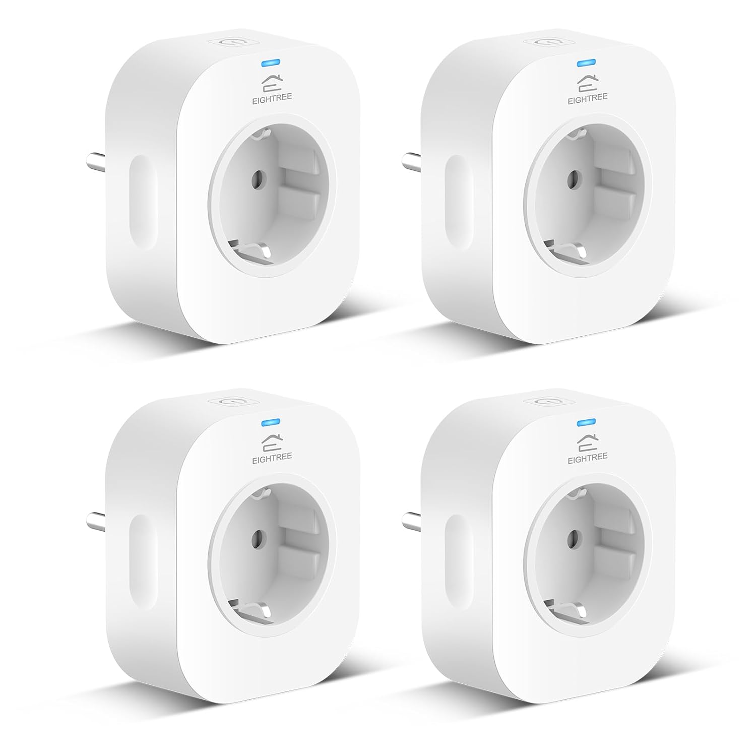 Detalle de EIGHTREE WLAN Smart Alexa Steckdose mit Strommessung 16A