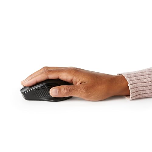 Thumbnail 2 de Amazon Basics Mouse wireless ergonomico (DPI regolabile) – Nero