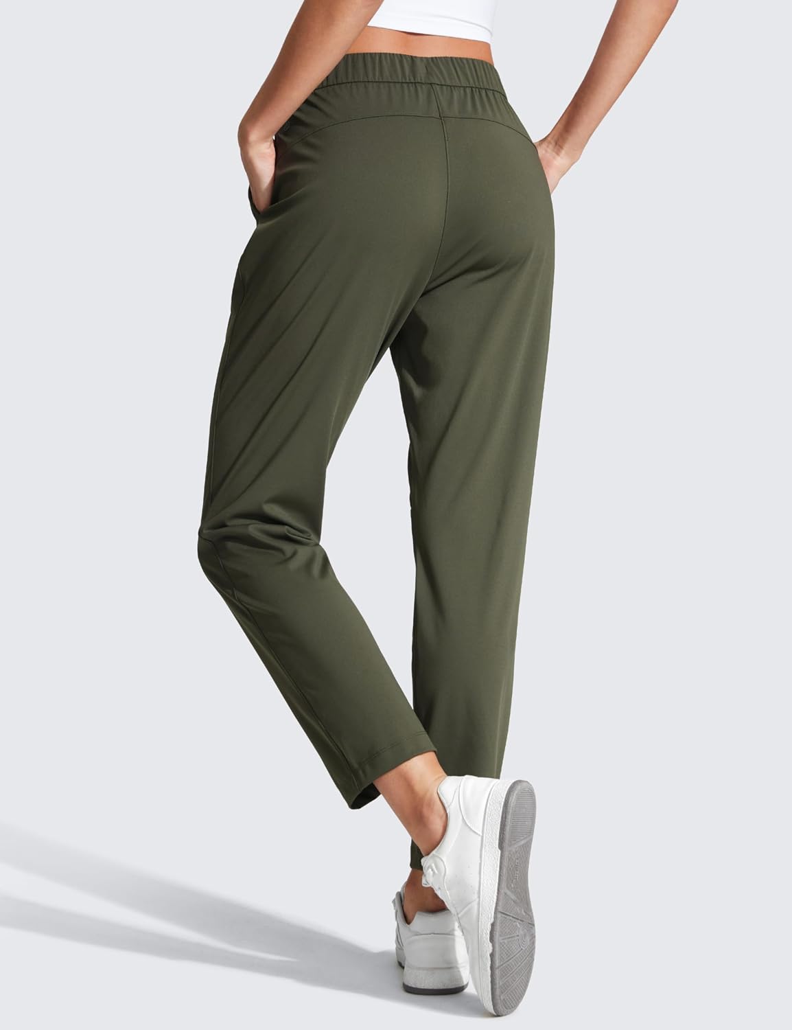 Thumbnail 2 de CRZ YOGA Women’s 4-Way Stretch Ankle Golf Pants (7/8 Travel & Work Trousers) – Slim Fit