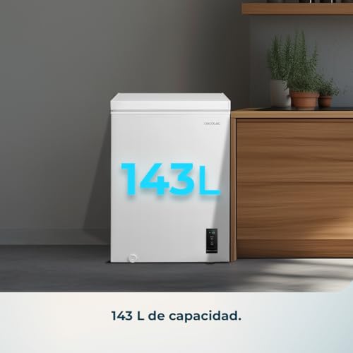 Thumbnail 2 de Cecotec Bolero CoolMarket Chest 143P White E: congelador horizontal de 143 L con ZeroG, control electrónico y Dual Function