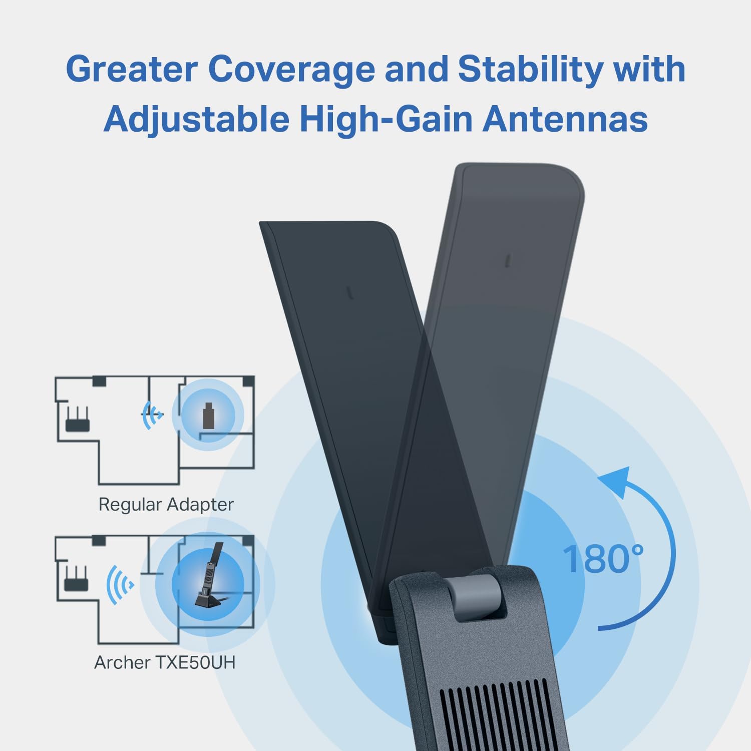 Thumbnail 5 de TP-Link Archer TXE50UH AXE3000 USB Adapter
