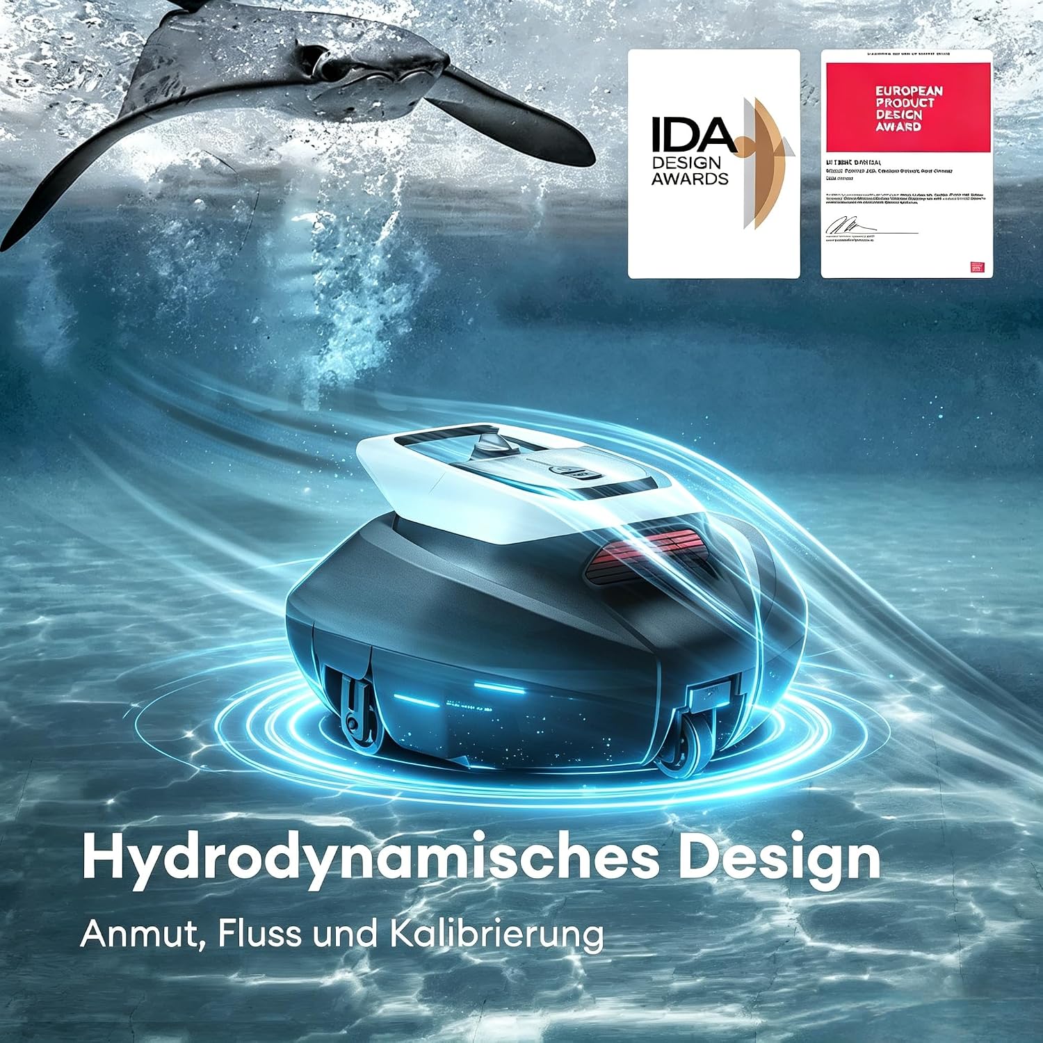 Thumbnail 2 de Pooleco 10 Poolroboter (2026 Upgrade) – kabelloser Akku-Saugroboter mit Dual-Motor-System