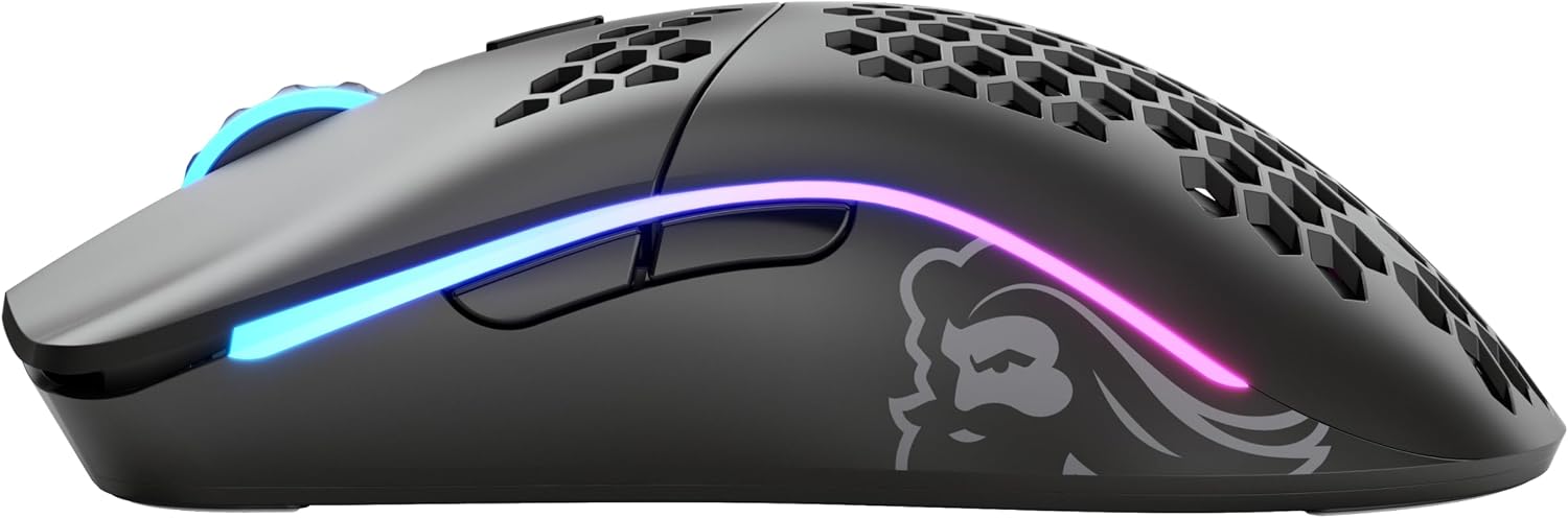 Detalle de Glorious Model O Wireless ワイヤレスゲーミングマウス 69g・BAMFセンサー・RGB