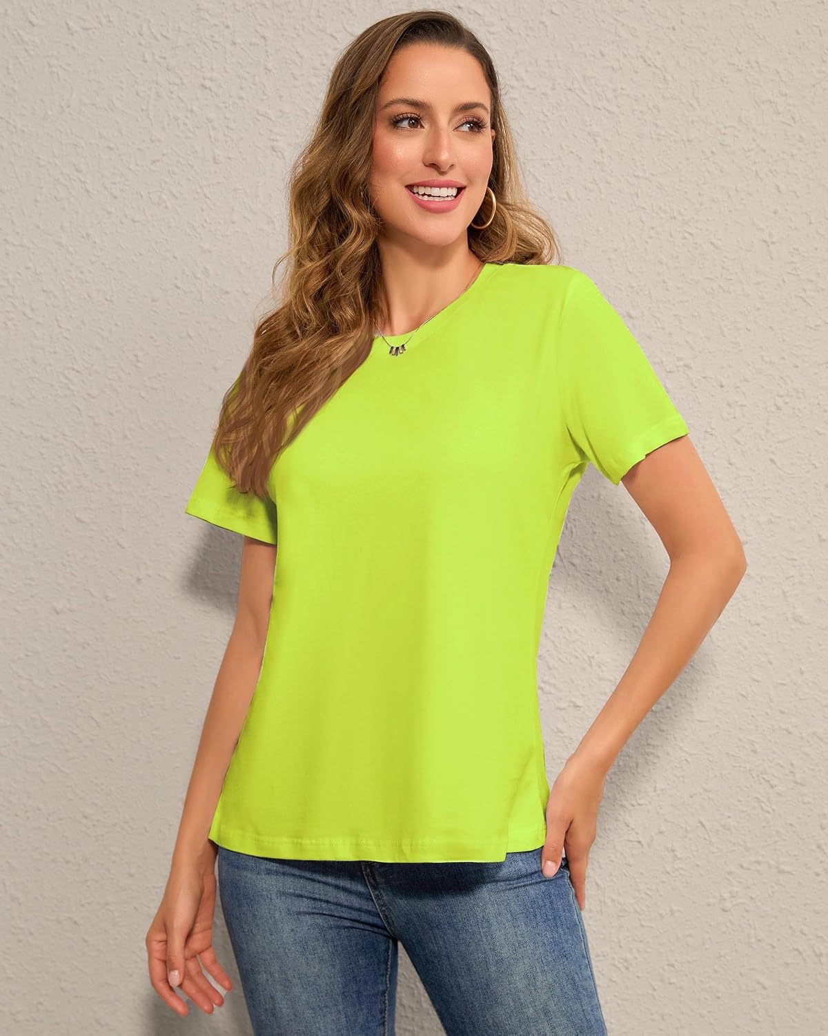 Thumbnail 1 de Women's T-Shirt 100% Cotton