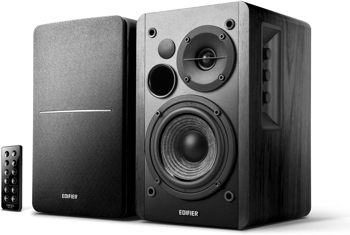 Detalle de Edifier R1280DB: Diffusori da Scaffale Bluetooth con Ingressi Digitali e Controllo Remoto