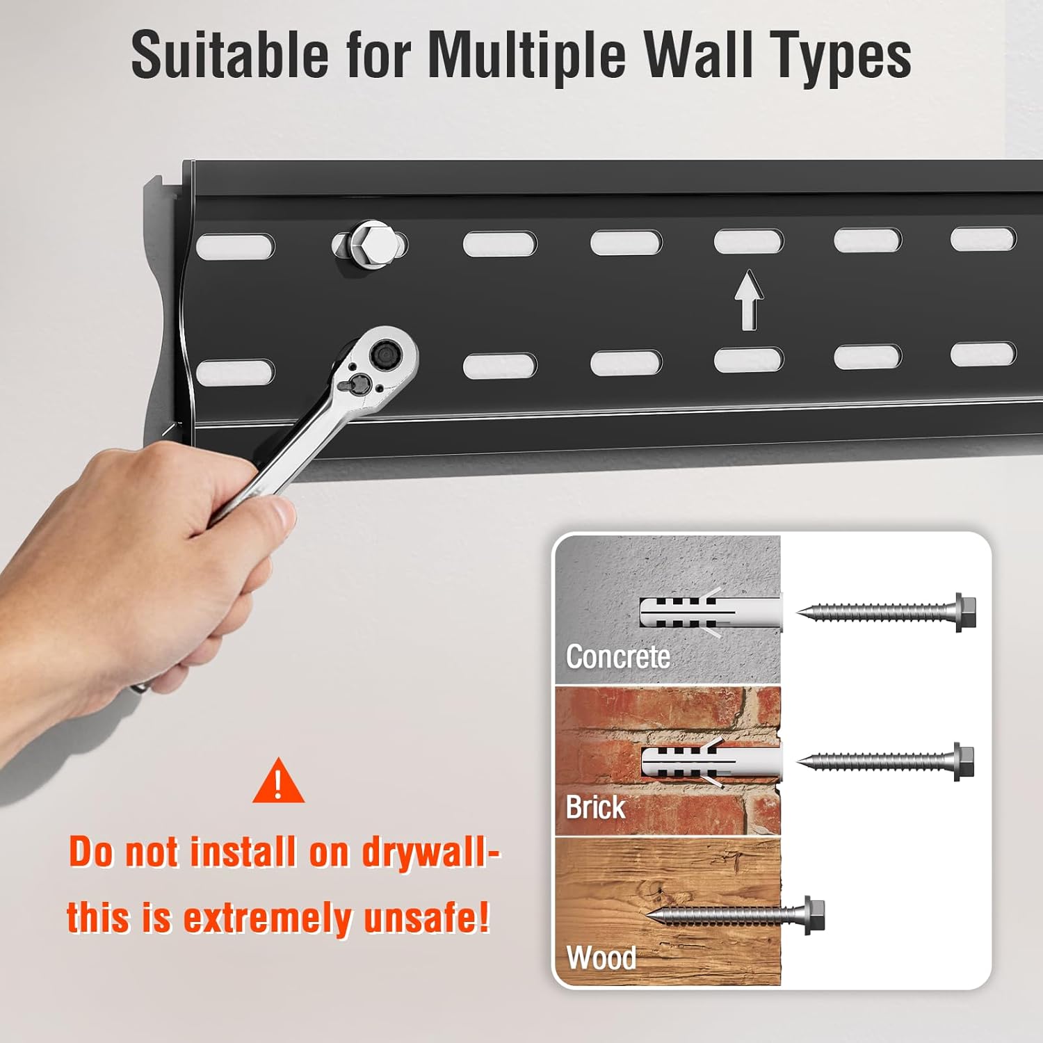 Thumbnail 6 de ELIVED EV007 Tilt TV Wall Bracket 60-inch, 45kg capacity