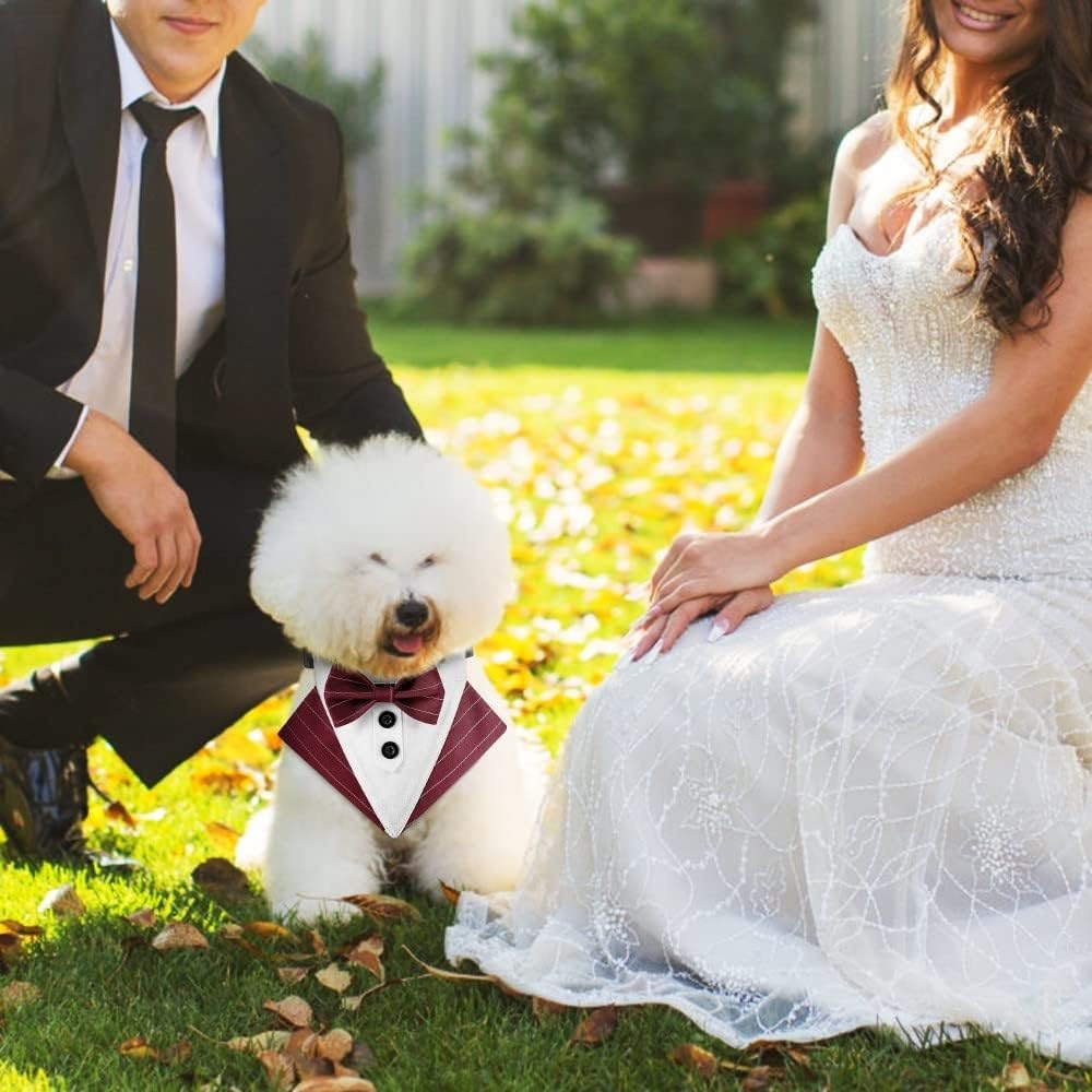 Thumbnail 6 de Dog Tuxedo Collar: Adjustable Bow Tie Collar for Small to Large Dogs