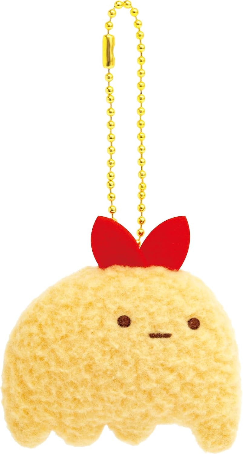 Detalle de サンエックス AB30307 すみっコぐらし えびふらいのしっぽ 進化C ぶらさげマスコットバッジ