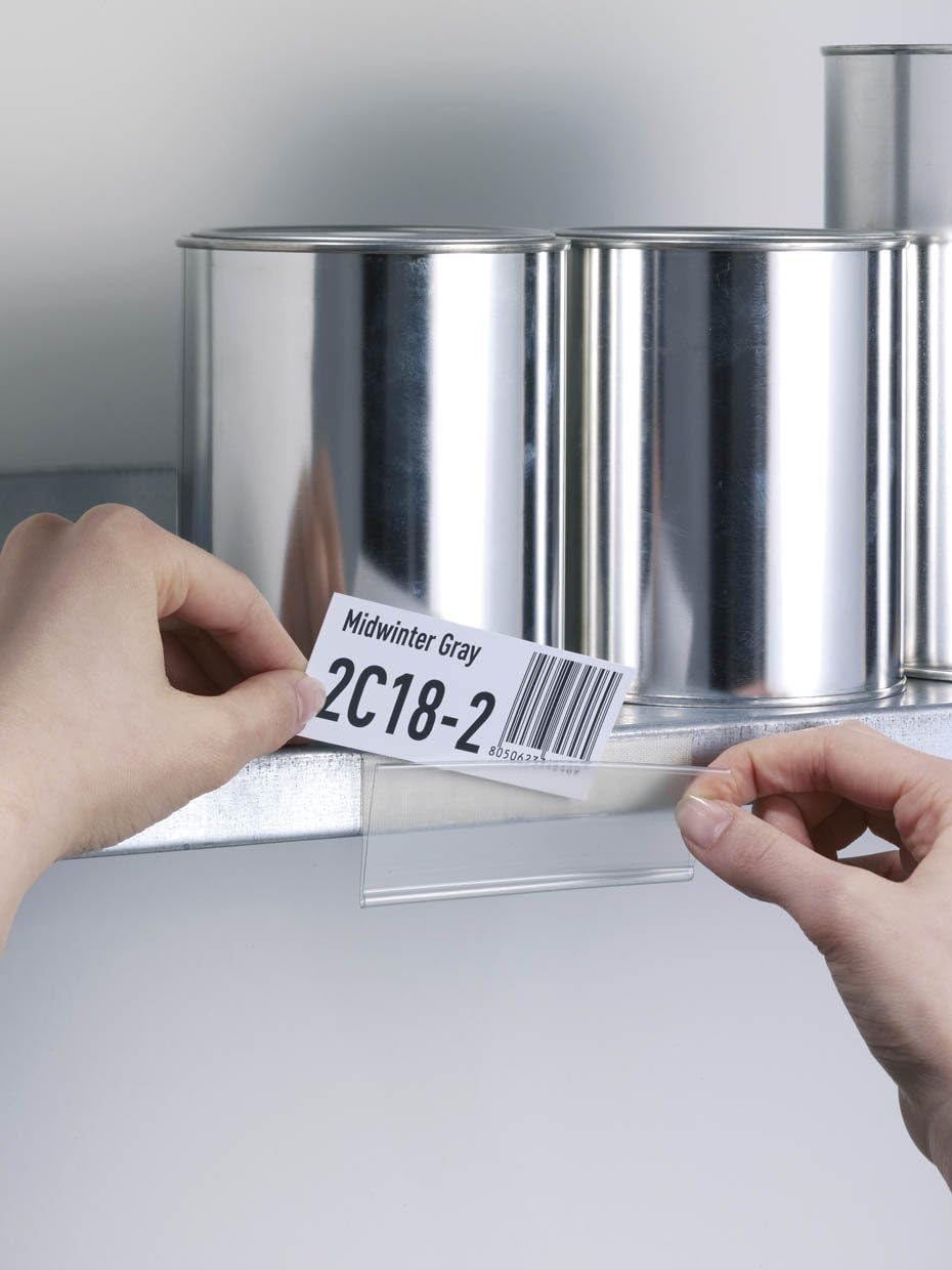 Thumbnail 1 de Durable Einsteckschilder Label Refill weiß für 200×40 mm (60 Schilder) – kompatibel u. a. mit SCANFIX/LABELFIX