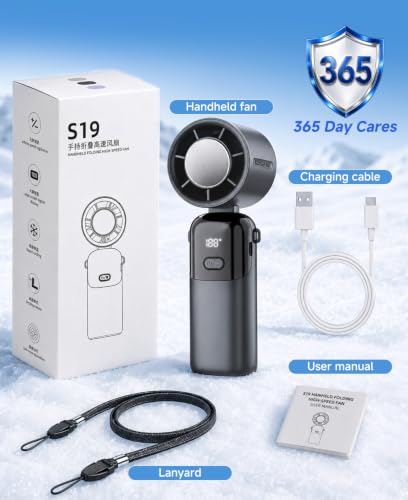 Thumbnail 8 de 4 in 1 Ventilatore Turbo Portatile Yannovus: raffredda ovunque con mano, collo o tavolo