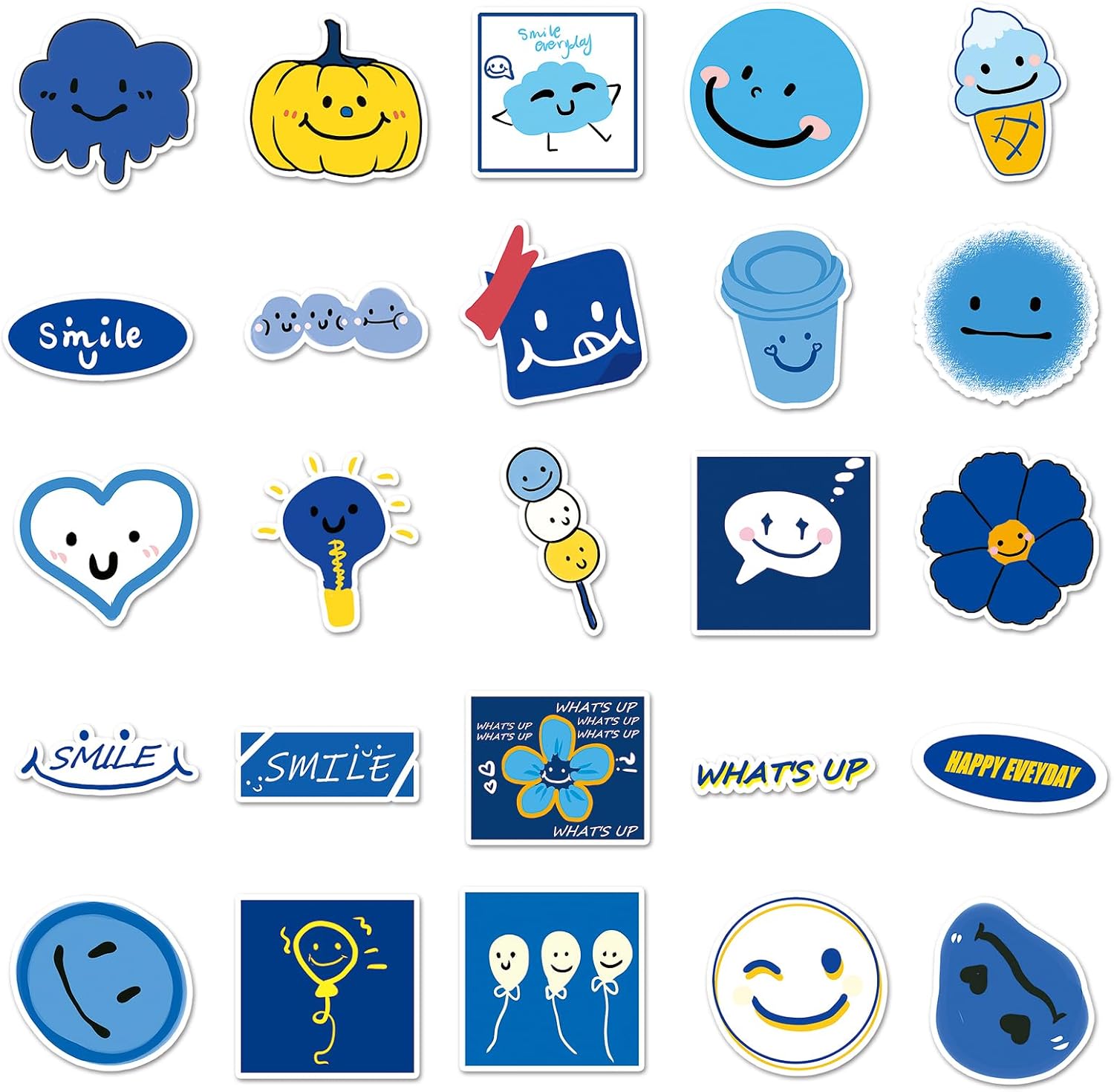 Detalle 2 de Sanyeyufeng Vinyl Stickers, 50-Pack