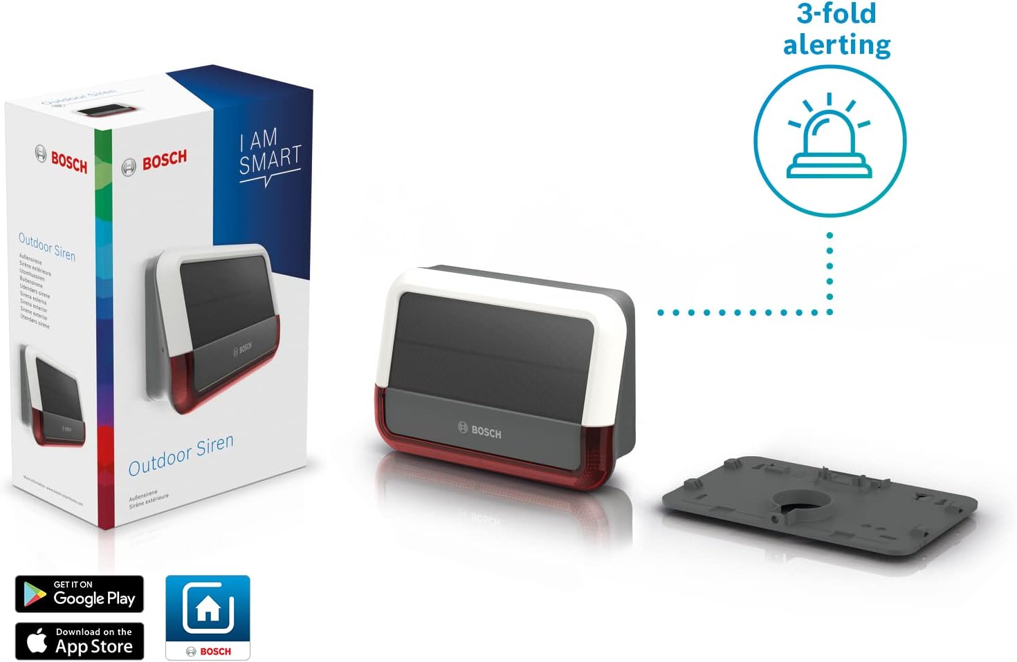 Thumbnail 5 de Bosch Smart Home Sirène extérieure 100 dB 🚨