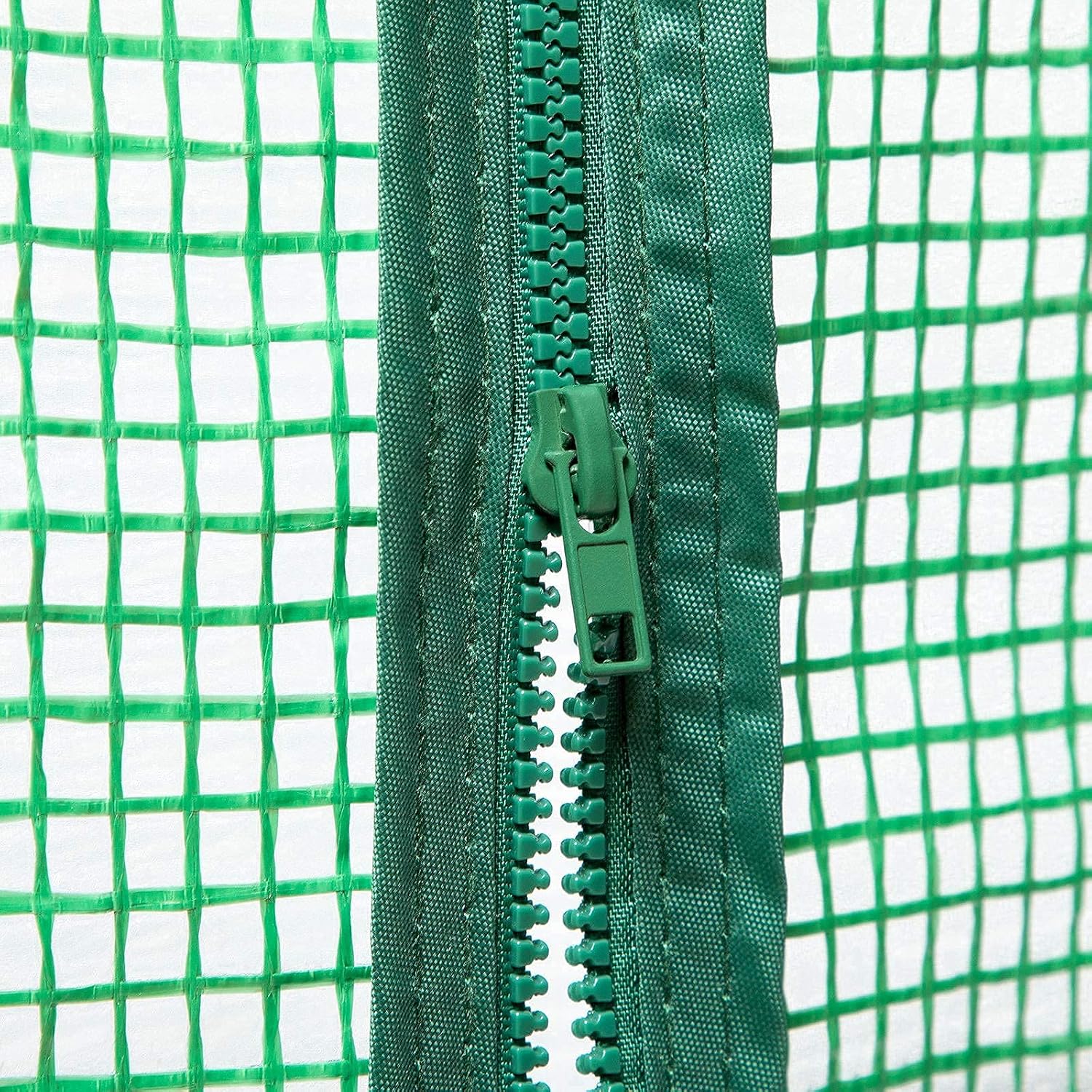Detalle de LARMNEE Tomaten Gewächshaus 100 × 50 × 150 cm – stabiles Foliengewächshaus für Balkon & Garten