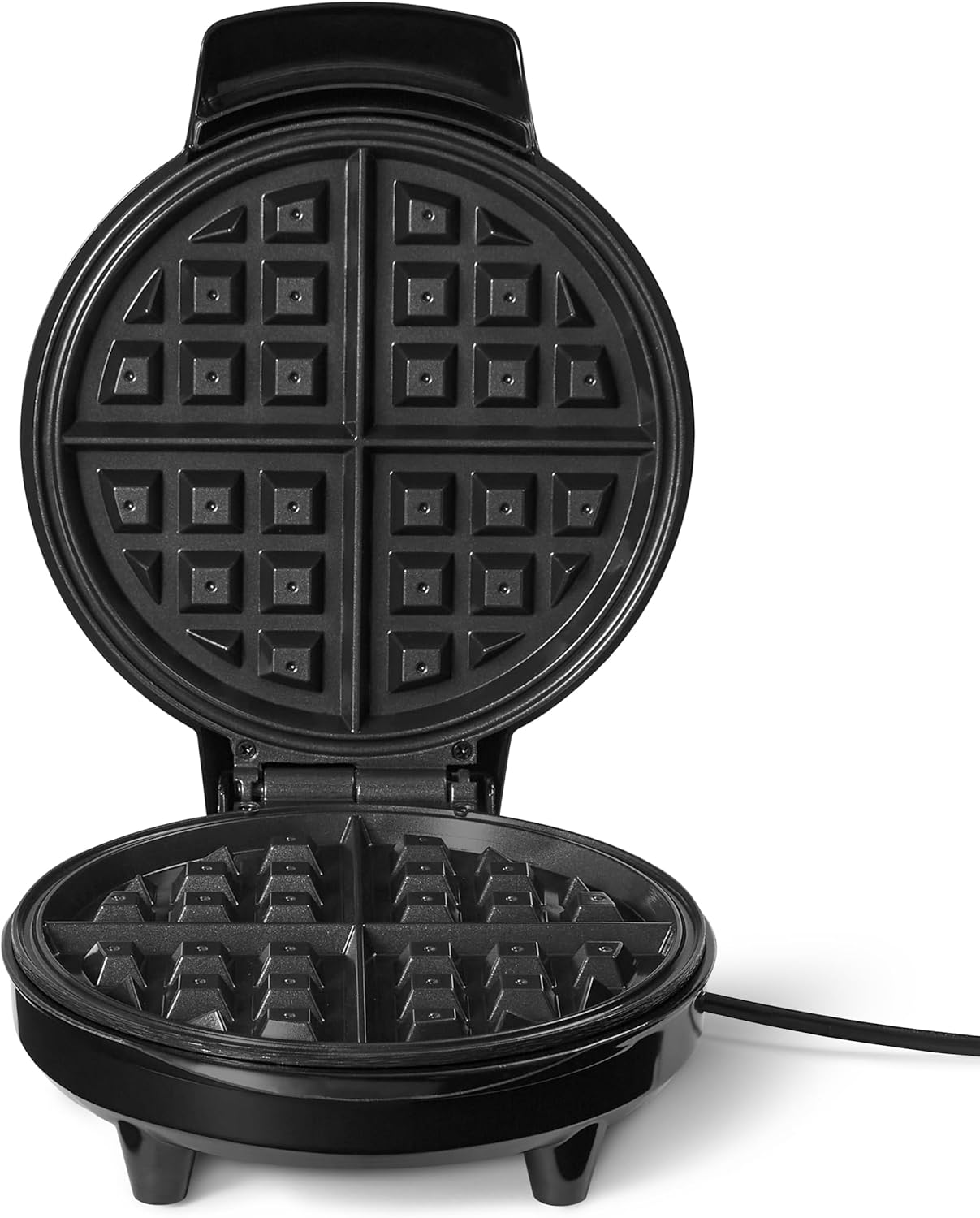 Thumbnail 2 de Amazon Basics Belgisches Waffeleisen 20 cm Keramik-Antihaftplatte