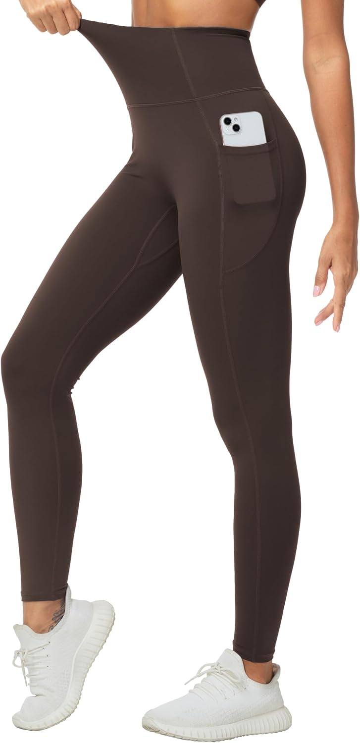 Thumbnail 2 de THE GYM PEOPLE Scrunch Butt Leggings for Women, High Waist, No Front Seam, Side Pockets