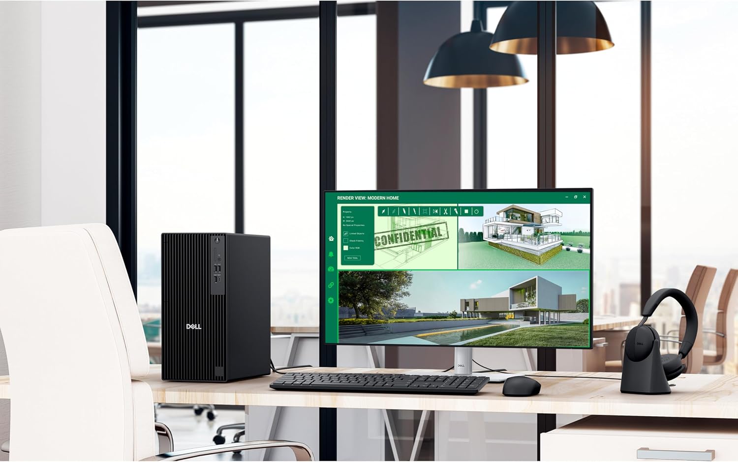 Detalle de Dell Business Desktop Intel Core Ultra 5 235