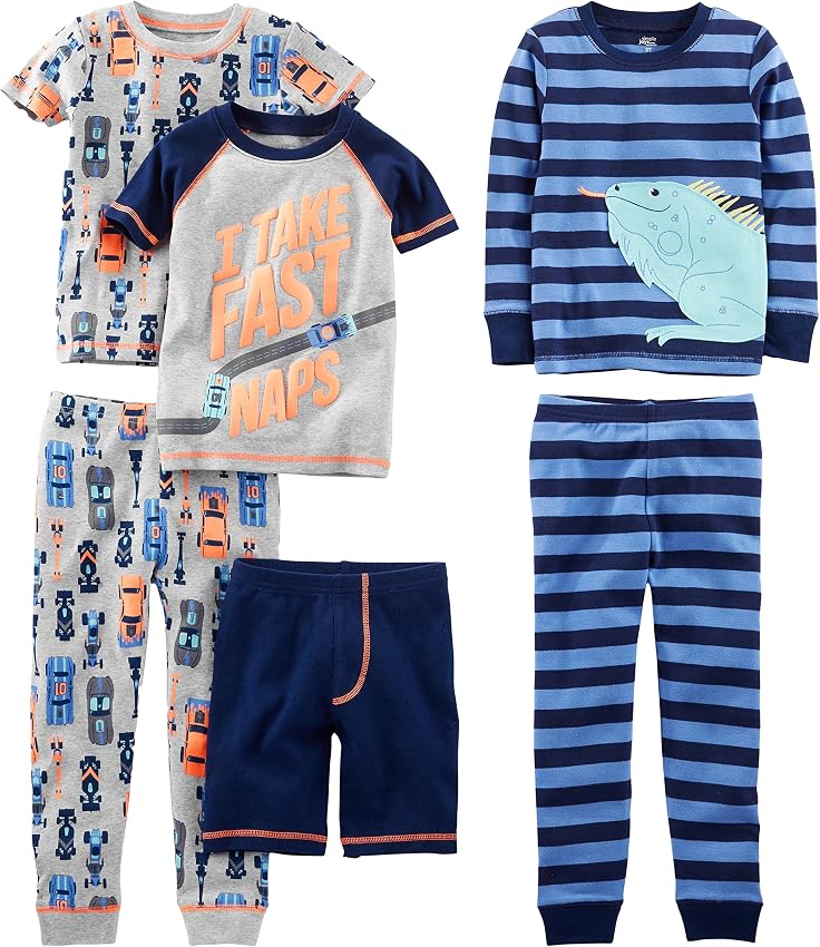 Thumbnail 2 de Simple Joys by Carter's 6-Piece Juego de pijama 5 años