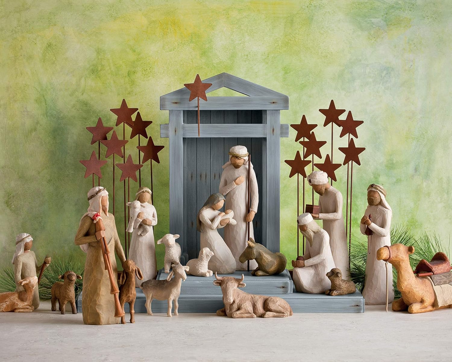 Detalle de Willow Tree Zampognaro Shepherd Figurine by Susan Lordi