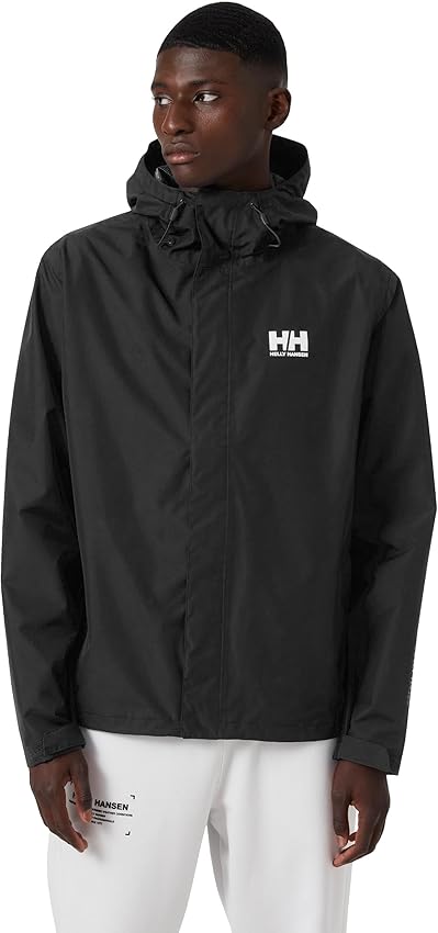 Thumbnail 3 de Helly Hansen Seven J chaqueta lluvia hombre azul marino talla M