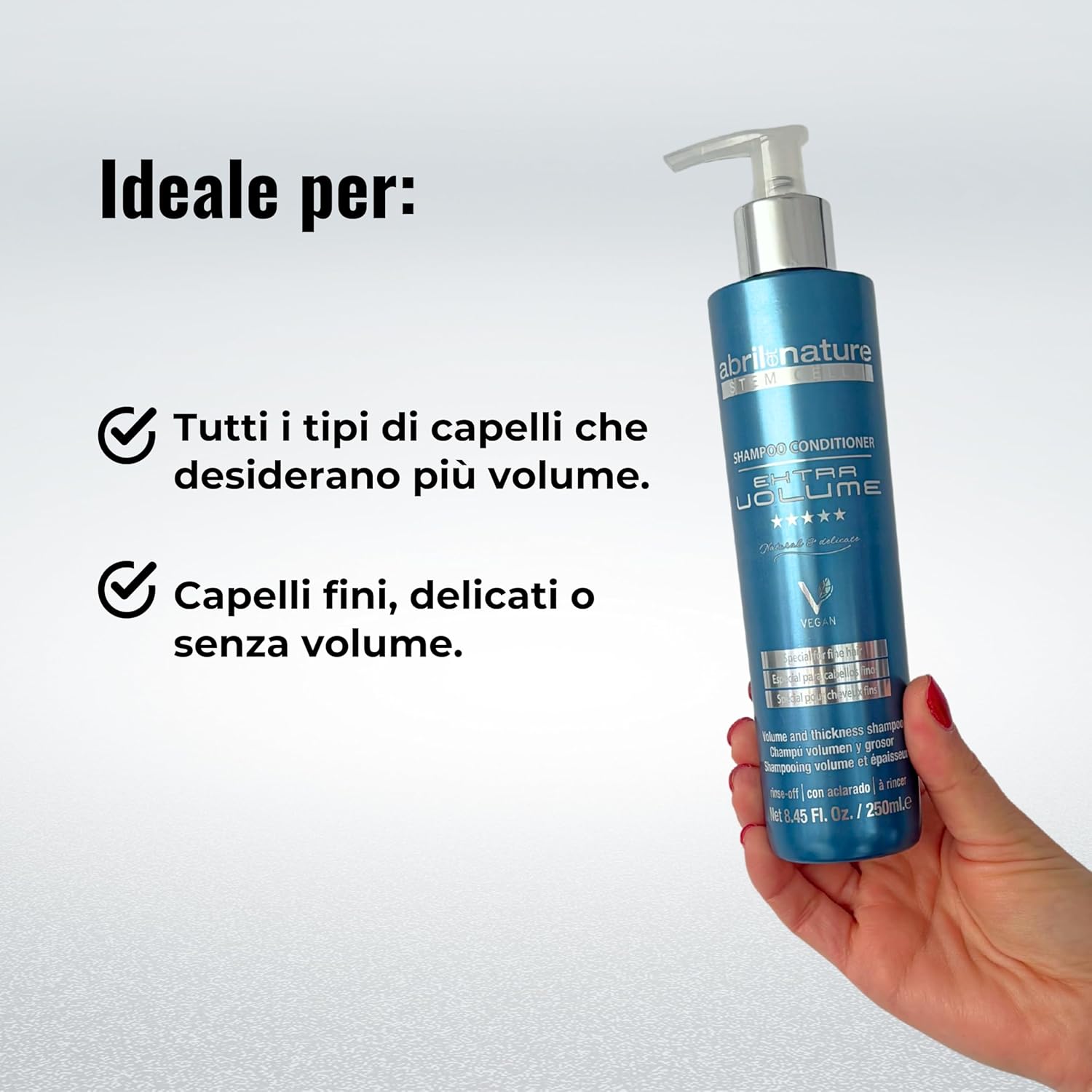 Thumbnail 3 de abril et nature Shampoo Volumizzante 1000 ml